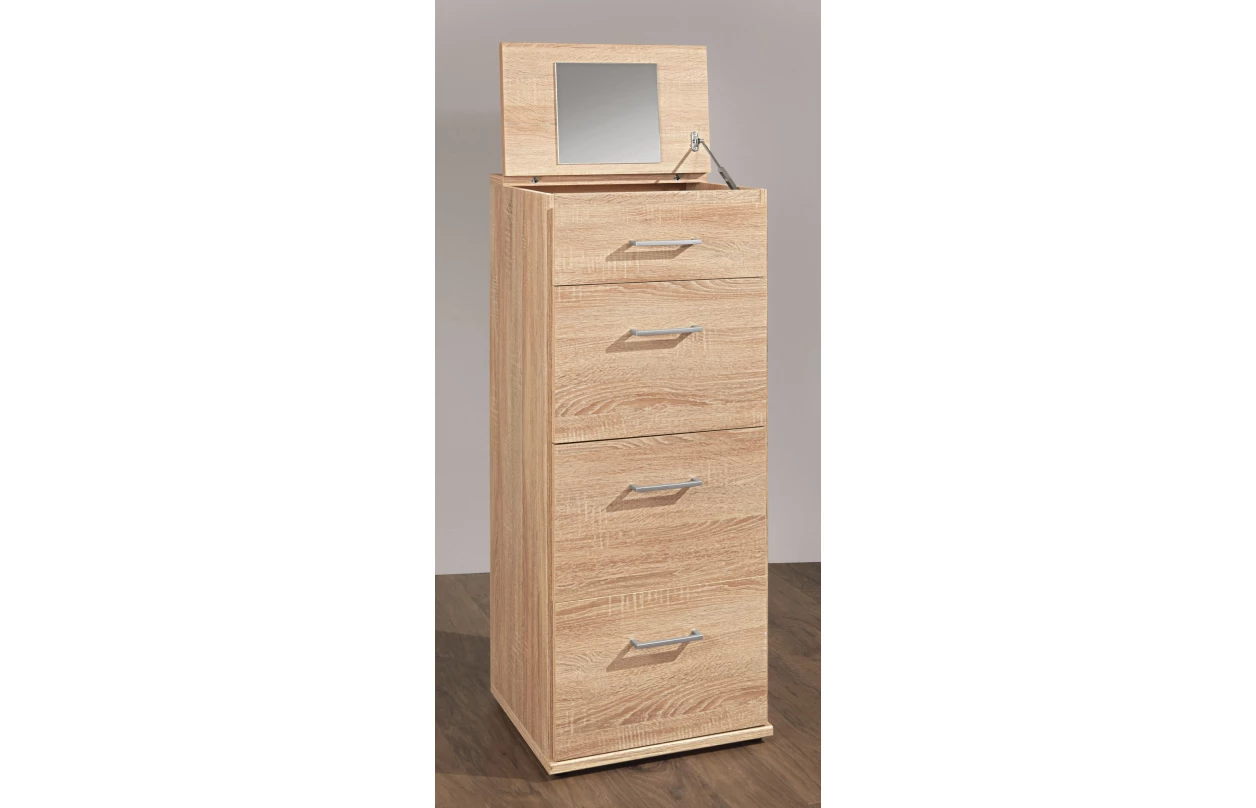 Skriňový nadstavec Click, 91 cm, biely 6
