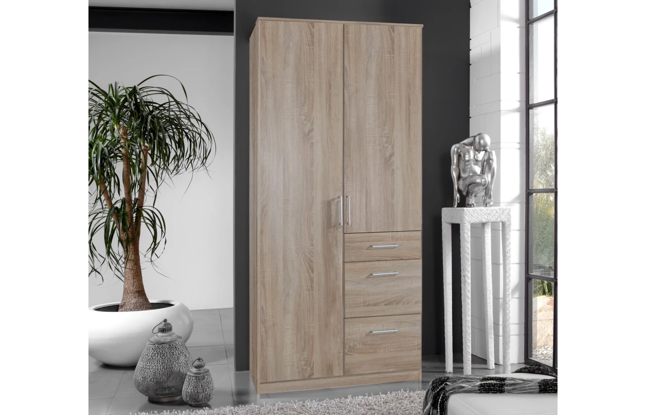Skriňový nadstavec Click, 91 cm, biely 9