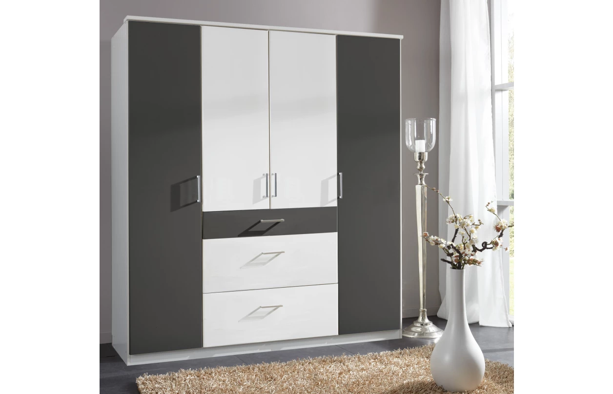 Skriňový nadstavec Click, 91 cm, biely 30