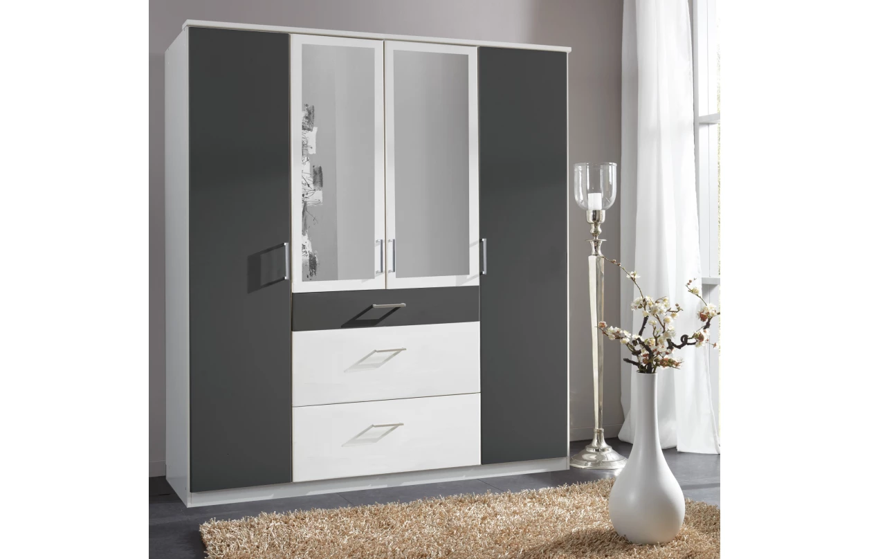 Skriňový nadstavec Click, 91 cm, biely 32