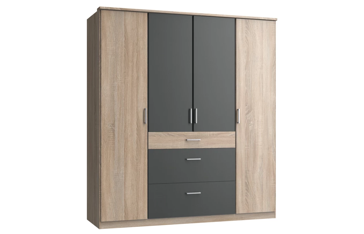 Skriňový nadstavec Click, 91 cm, biely 41