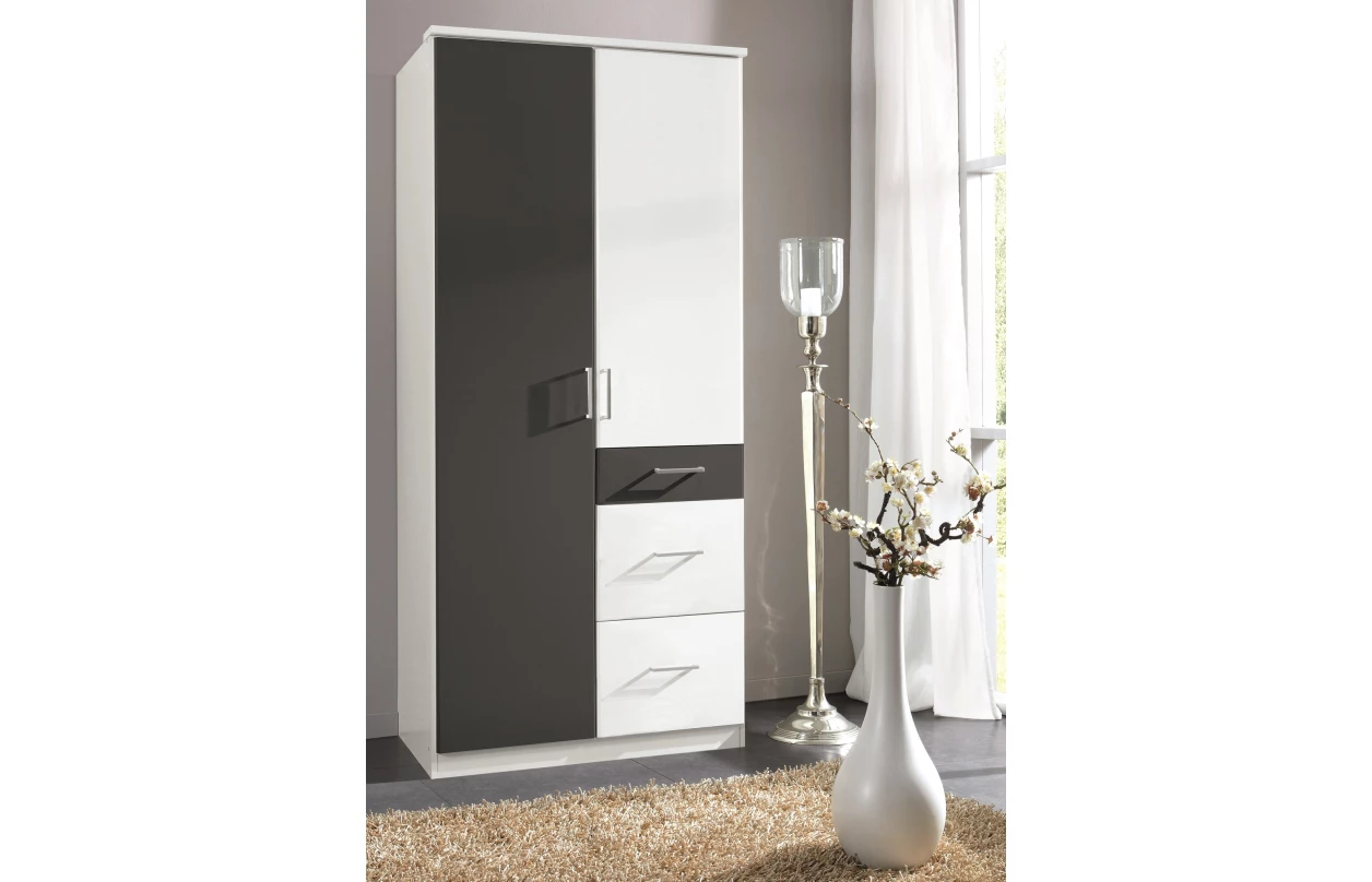 Skriňový nadstavec Click, 135 cm, biely 1