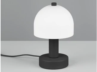 Stolná lampa Glenn, čierna