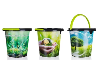 Vedierko Eco 5 l, mix dekorov