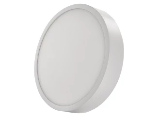 Stropné/nástenné LED osvetlenie Nexxo 22,5 cm, biele okrúhle