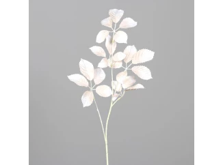 Vianočná vetvička 74 cm, biela