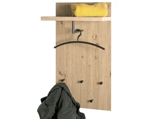 Nástenný šatníkový panel Santo, dub artisan