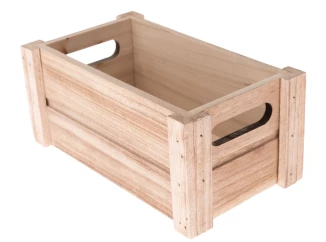 Úložný box drevený, 21,5x12,5x9,5 cm