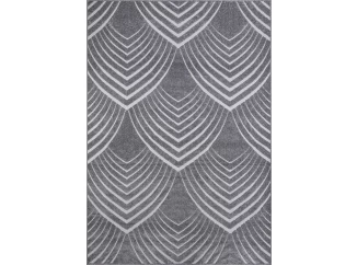 Koberec Oksi 120x170 cm, šedá geometria