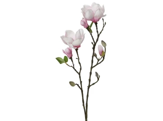 Umelý kvet Magnolia 76 cm, ružová