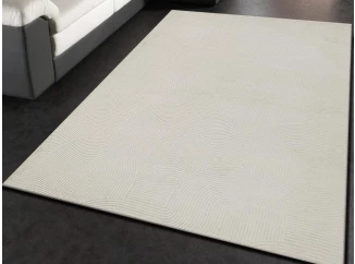 Koberec Stilo 80x150 cm, krémová geometria