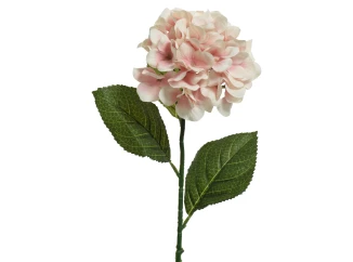 Umelá kvetina Hortenzia 66 cm, ružová