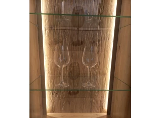Set 2 ks lišta s LED svetelným pásikom (102 cm) farba svetla teplá biela