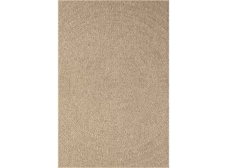Vonkajší/vnútorný koberec Kenzy 160x230 cm, prírodné kruhy