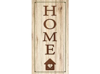 Obraz na plátne Home, 20x40 cm