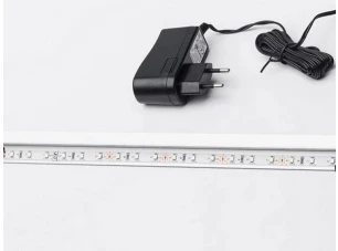 LED svetelný pás (140 cm) Meolo, farba svetla teplá biela
