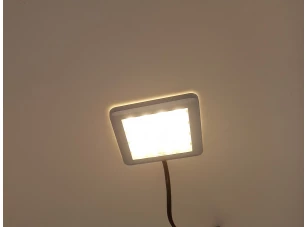 Bodové LED osvetlenie (1 ks) Square, teplá biela