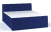 Posteľ boxspring Fresco 180x200 cm, modrá látka