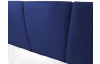 Posteľ boxspring Fresco 180x200 cm, modrá látka