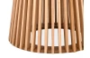Okrúhly jedálenský stôl Siluet 100 cm, svetlý jaseň