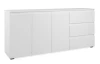 Široká komoda so zásuvkami Image 179 cm, biela