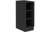Dolný kuchynský regál Arona, 30 cm, čierny