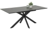 Rozkladací jedálenský stôl Fenja 140x90 cm, optika keramiky