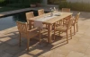 Záhradný jedálenský stôl Tegal 180x90 cm, teak