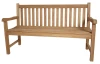 Záhradná lavica Bandung, 3-miestna, teak