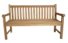 Záhradná lavica Bandung, 3-miestna, teak