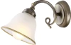 Nástenná lampa Odin, mosadz
