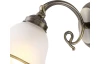 Nástenná lampa Odin, mosadz