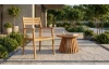 Okrúhly záhradný stolík Manado, 70 cm, teak