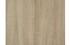 Šatníková skriňa Bremen, 136 cm, dub sonoma/biela
