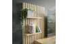 TV skrinka s panelom Gatwick, dub artisan/kašmírová béžová