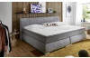 Veľká rodinná posteľ boxspring Cody 240x200 cm, holubia šedá látka