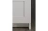 Komoda se zásuvkami Leporelo 78 cm, biela mat