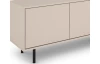 Široká TV skrinka Flax, 200 cm, béžový kašmír
