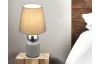 Stolná lampa Eugen, šedá