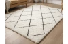 Koberec Ideal Shaggy 120x170 cm, diamant krémový/čierny