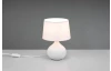 Stolná lampa Martin 29 cm, biela