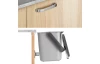 Závesný odpadkový kôš Bintex 4 l, šedý
