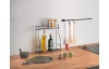 Stojan na dochucovadlá a koreničky Balsamico Lava TouchTherm 2, čierny