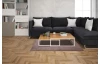 Koberec Plush 110x160 cm, strieborný
