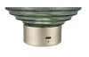 LED stolná lampa nabíjacia Earl 14 cm, zelené sklo
