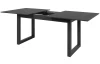 Rozkladací jedálenský stôl Austin 160x90 cm, šedá bridlica