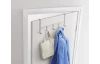 Závesná lišta na dvere Polytherm L 38 cm, strieborná mat