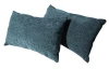 Set vankúšov (2 ks) 60x35 cm,  morská modrá látka