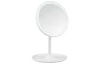 Kozmetické zrkadlo s LED Liara 18x28,5 cm, biele