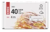 Vianočná reťaz LED Nano 4 m, medený